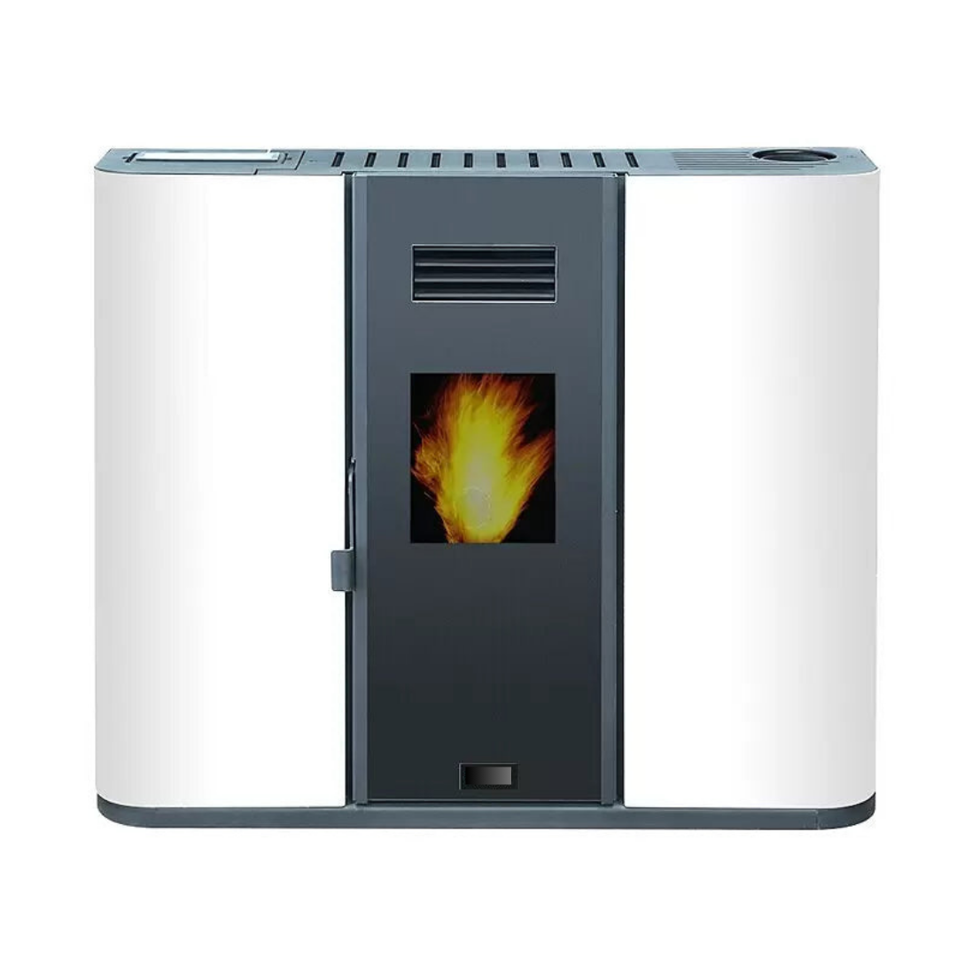 Estufa de pellets blanco – Cumple Ecodesign 2022 – Clase A+